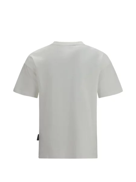 Tricou Palm Angels cu imagine alb