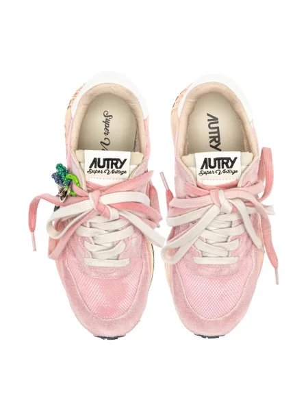 Sneakersy Autry skórzane różowe