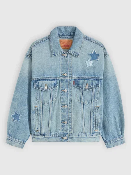 LEVI'S ® Geacă de primăvară-toamnă denim albastru