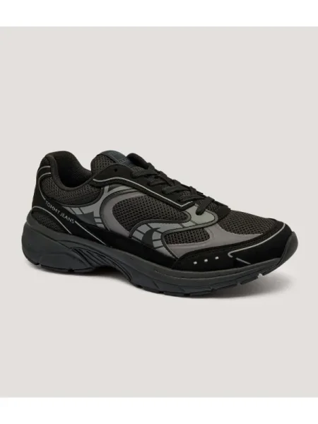 Tommy Jeans Sportcipők Archive fekete