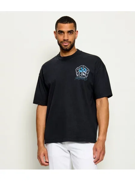 AllSaints Tricou Affix | Oversize fit negru