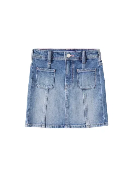 Φούστα τζιν Scotch & Soda μπλε