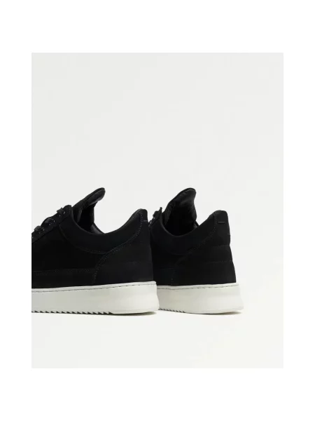 Filling Pieces sneakersy nubukowe Low Top Ripple Nubuck czarny