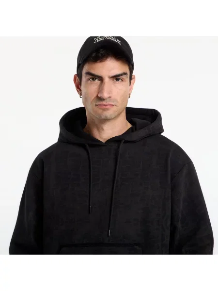 Φούτερ Études Studio Relax Hoodie Options Crackled Black L μαύρο