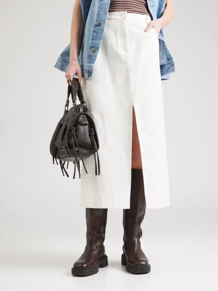 SCOTCH & SODA Fustă Workwear fildeş