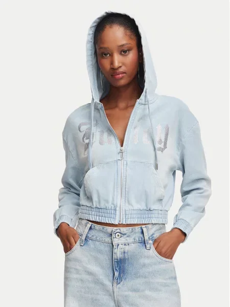 Juicy Couture Hanorac deschis albastru