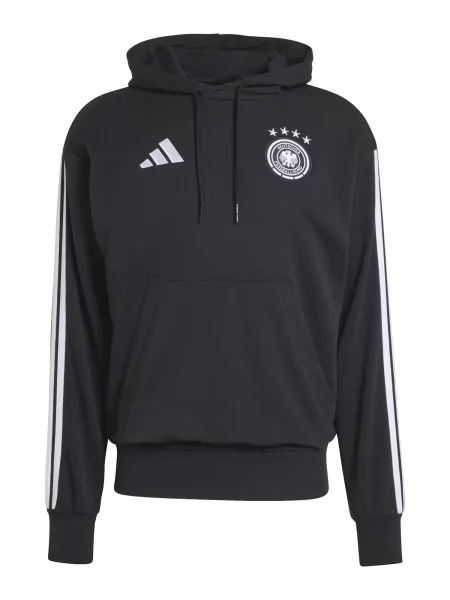 ADIDAS PERFORMANCE Sportovní mikina DFB DNA černá bílá