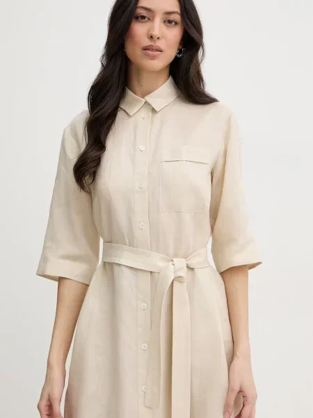 Льняное платье Mm By Max Mara
