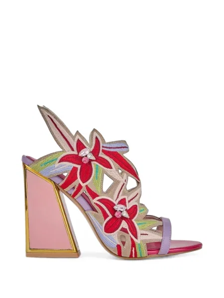 Sandale Kat Maconie cu model floral roz