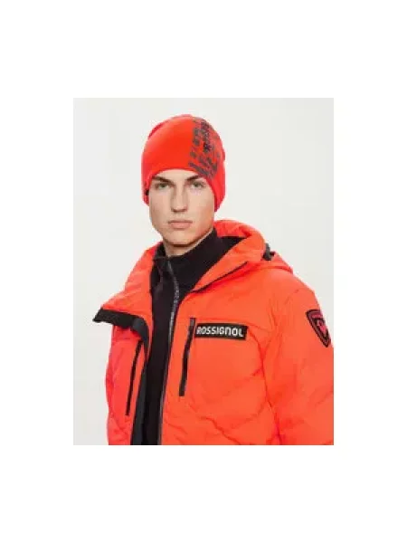 Zimní čepice Rossignol Hero Reverse neon red červený
