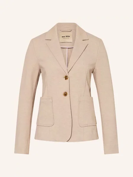 Marynarka Mos Mosh z twillu bez fiszbin beżowa