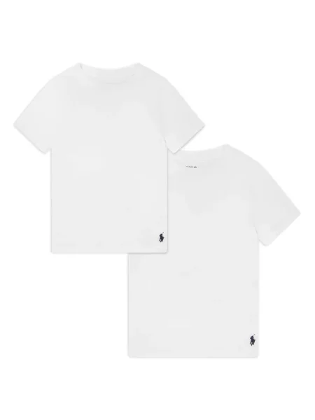 Koszulka polo dziecięca Polo Ralph Lauren biała