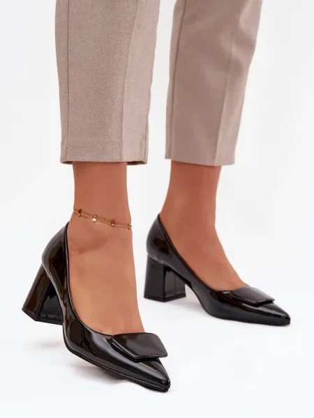 Pantofi cu toc Boto negru