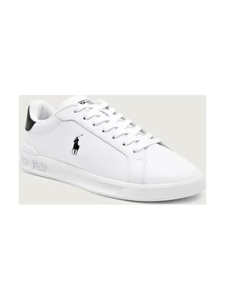 POLO RALPH LAUREN De piele teniși HRT CT II alb