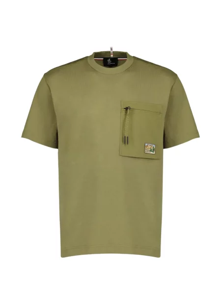 Tricou Moncler Grenoble verde