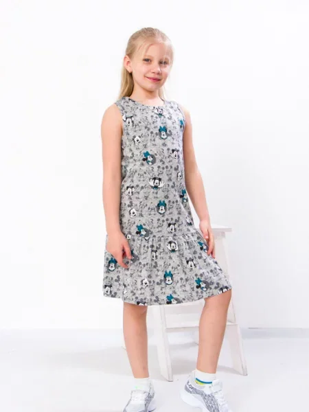 Дитячий Сарафан Носи своє сірий
