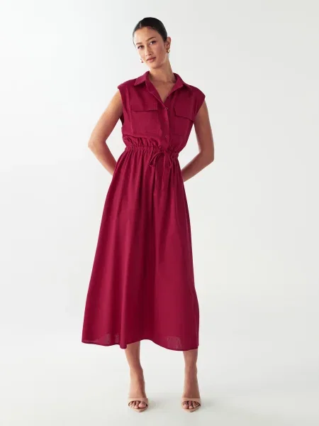 Willa Košulja haljina Sez' crvena