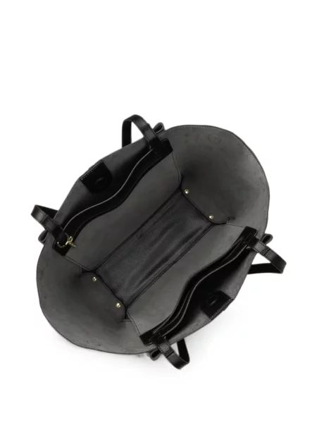 Geantă shopper Lancaster cu imagine negru