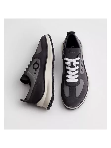 Sneakersy Dior zamszowe czarne