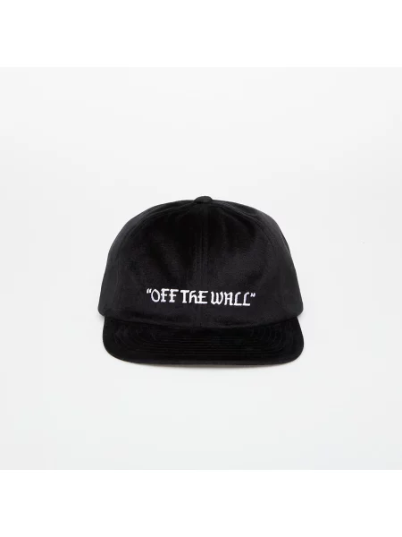 Шапка Vans Off The Wall Jockey Black Universal черно