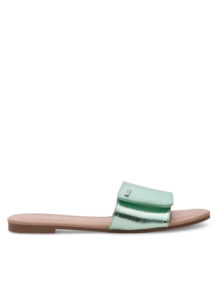 Papuci Jenny verde