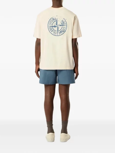 Tricou Stone Island din jerseu cu strasuri