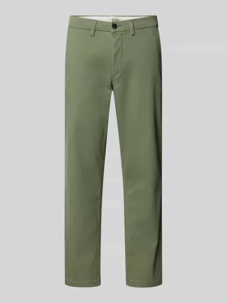Chinosy o kroju straight fit z z tyłu model ‘Stollie’ Jack & Jones