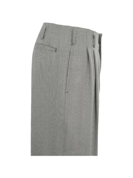 Pantaloni Comme Des Garcons Homme Plus în carouri negru