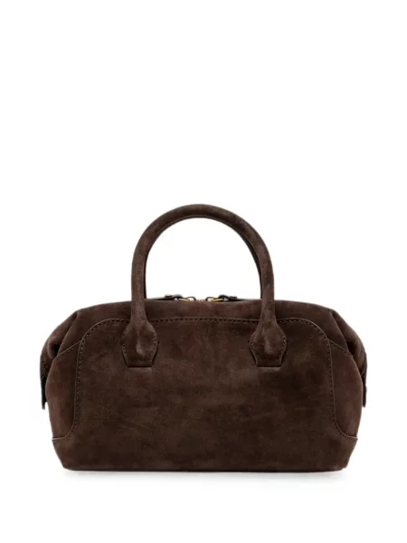 Τσάντα shopper Gianni Chiarini σουέτ καφέ