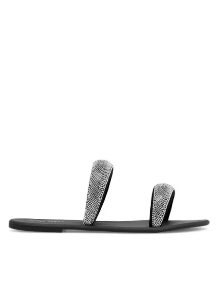 Nine West Шльопанці срібний