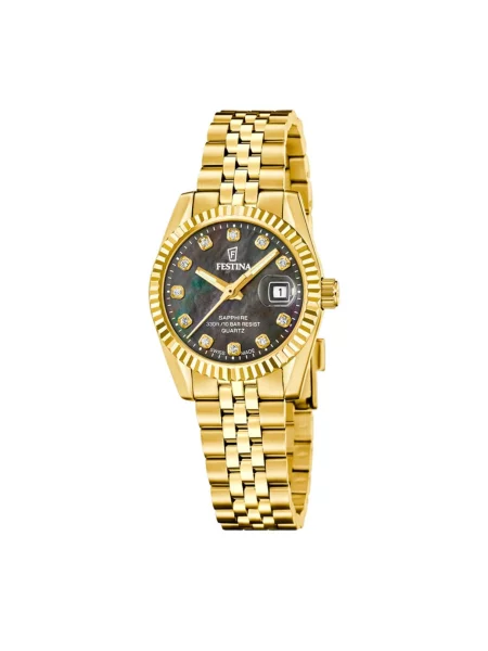 FESTINA Analogové hodinky Date watch Classics Swiss Made' černá