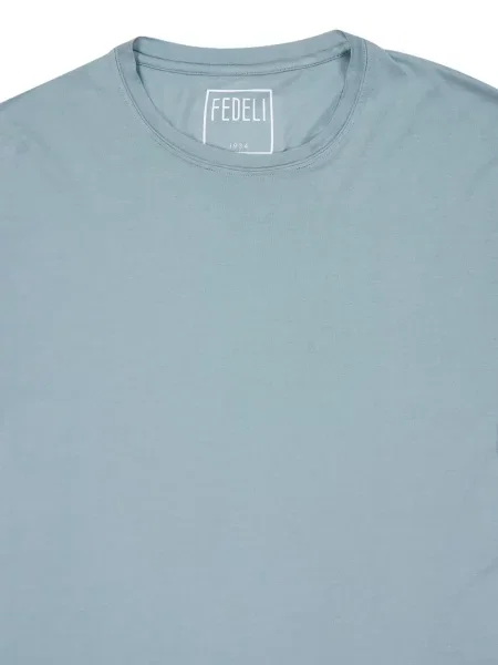 Tricou Fedeli tricotate albastru