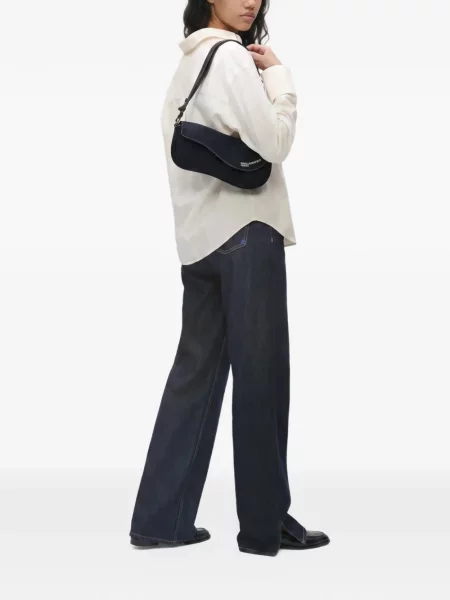 Geantă Karl Lagerfeld Jeans albastru