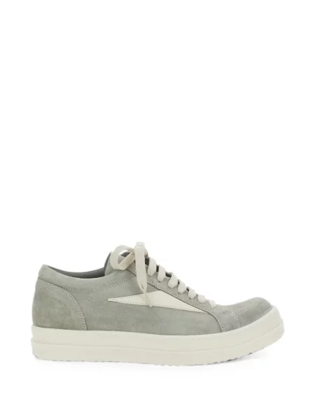 Top Rick Owens din piele de căprioară gri