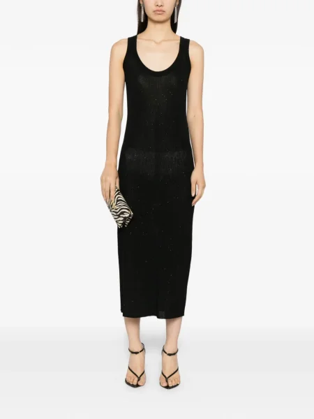 Rochie Tom Ford cu paiete de costum negru