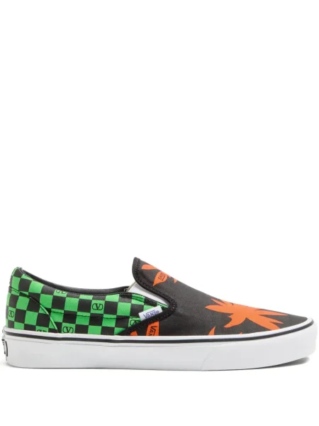 Sneakerși Valentino Garavani slip-on negru