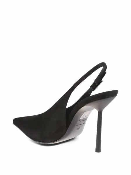 Pantofi cu toc Le Silla slingback negru
