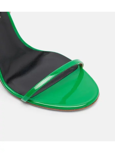 Sandale Tom Ford din piele de lac verde