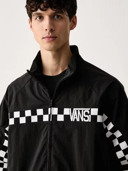 Суичър с цип Vans черно
