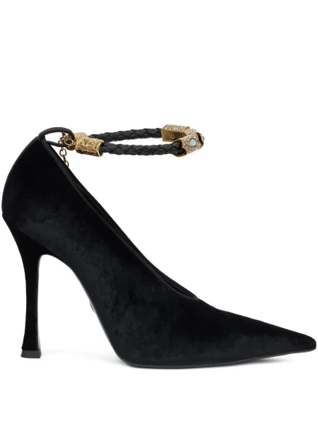 Pantofi cu toc Roberto Cavalli negru