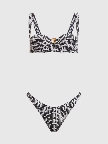 Купальник з принтом PB Labyrinth Balmain