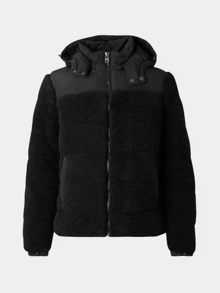 GUESS Geacă de iarnă negru