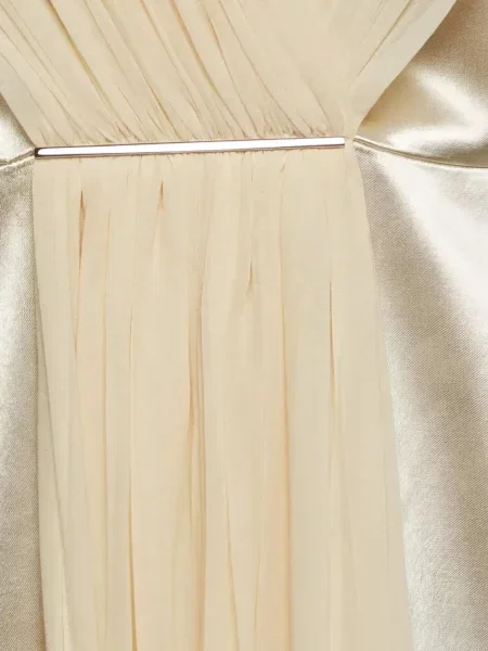 Drapované midi šaty Christopher Kane