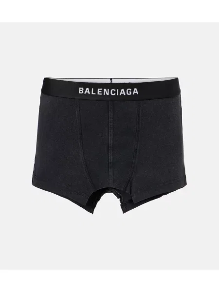 Fustă Balenciaga din jerseu negru