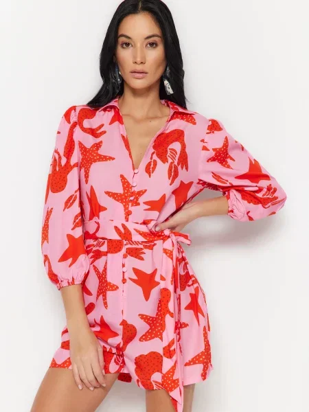 Salopetă Trendyol roz