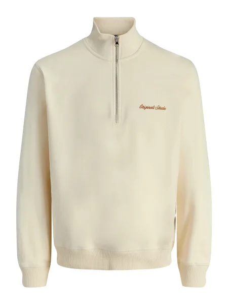 Palton Jack & Jones de lână alb