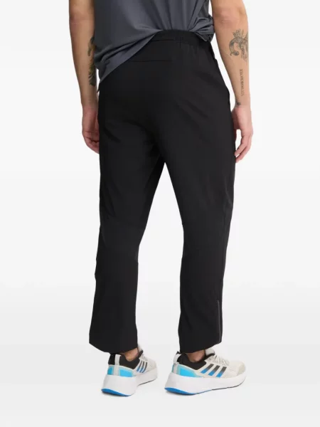 Futó húzózsinór leggings Asics autogrammal fekete
