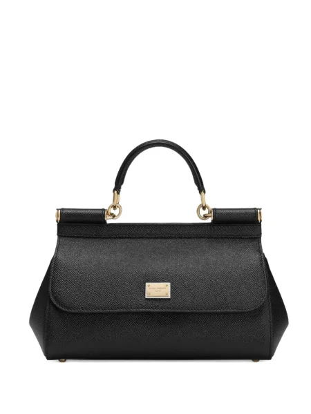 Geantă Dolce & Gabbana Sicily negru