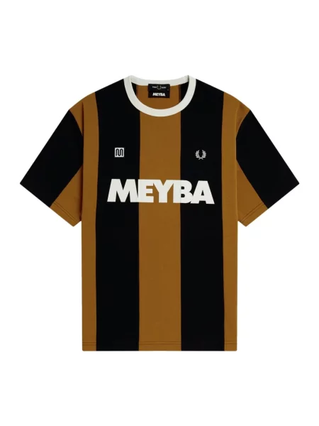 T-shirt Fred Perry Meyba Cut And Sew T-Shirt Dark Caramel XL