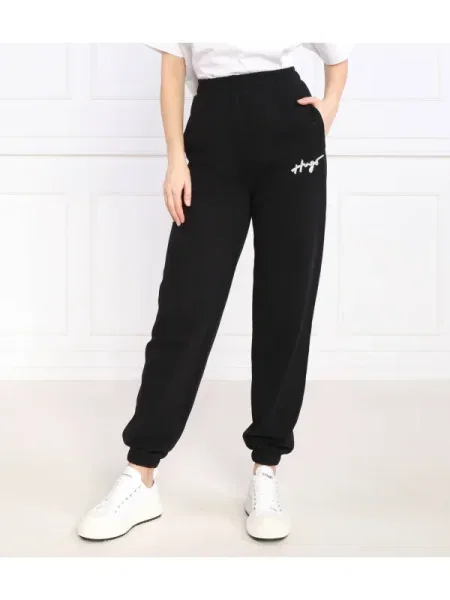HUGO Pantaloni de trening Njola negru